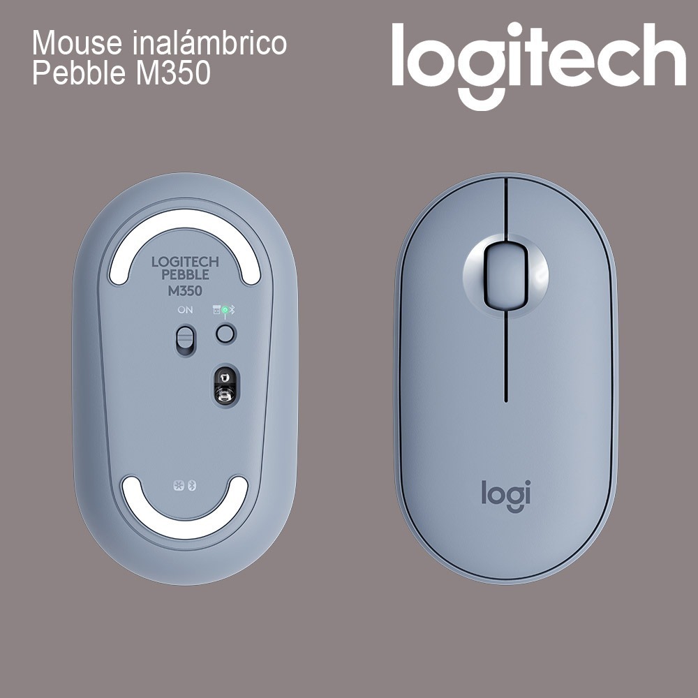 Mouse inalámbrico Logitech Pebble M350